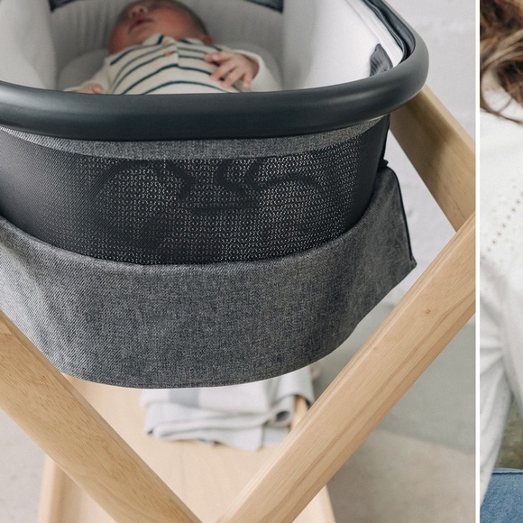 UPPAbaby Bassinet- Stylish Gray Bassinet and Stroller Attachment - Picture 3 of 13